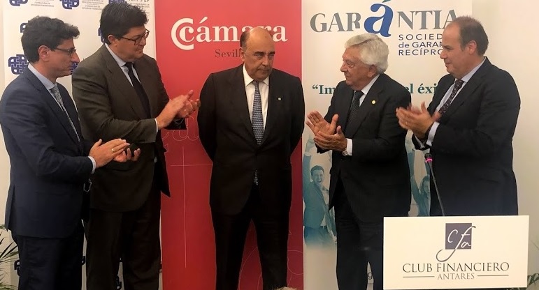 imagen de Garántia en la V Edición de la Cena Anual del Club Financiero Antares
