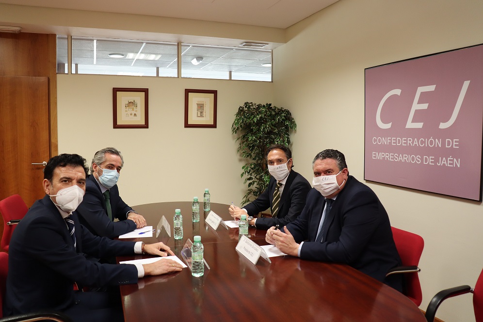 imagen de Garántia SGR presenta a la Confederación de Empresarios de Jaén sus nuevas líneas de financiación