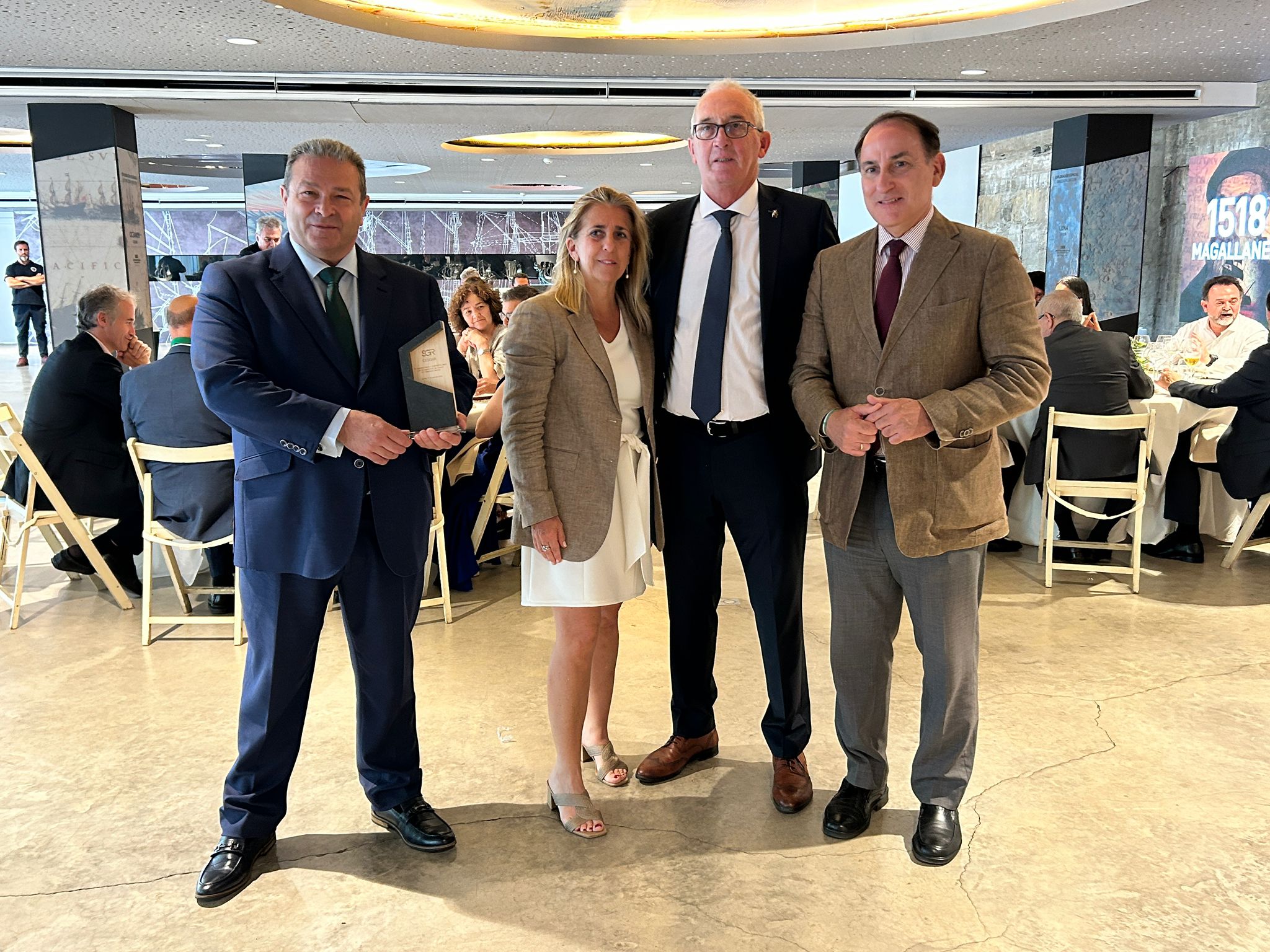imagen de Distinción a Garántia por parte de CESGAR por su contribución en la organización de la XLV Asamblea General celebrada en Andalucía